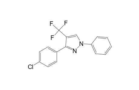 3-(4-Chlorophenyl)-1-phenyl-4-(trifluoromethyl)pyrazole