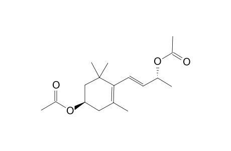 3,9-Diacetoxy-.beta.-ionol