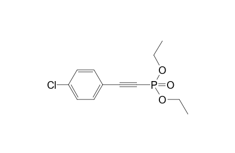 P-(2-(4-Chlorophenyl)ethynyl)-diethyl phosphonate