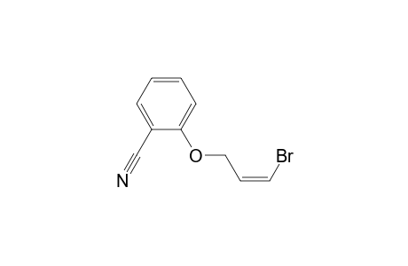 2-[(Z)-3-bromanylprop-2-enoxy]benzenecarbonitrile