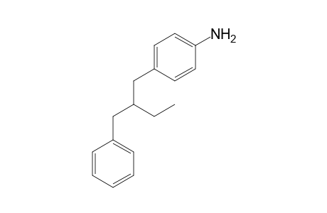 Benzenamine, 4-[2-(phenylmethyl)butyl]-