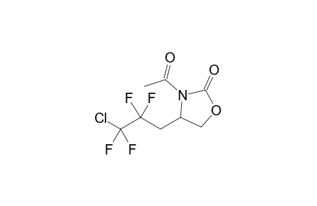 3-Acetyl-4-(3-chloro-2,2,3,3-tetrafluoropropyl)oxazolidin-2-one