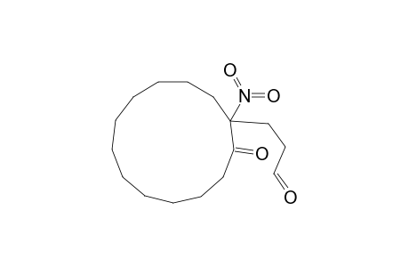 Cyclotridecanepropanal, 1-nitro-2-oxo-