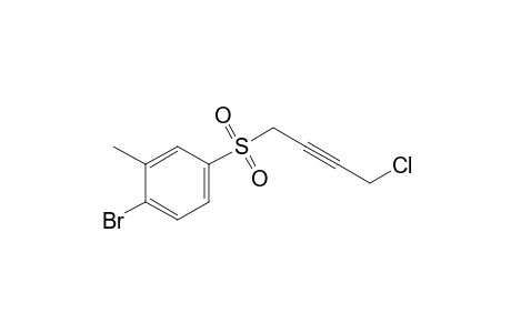 4-bromo-m-tolyl 4-chloro-2-butynyl sulfone