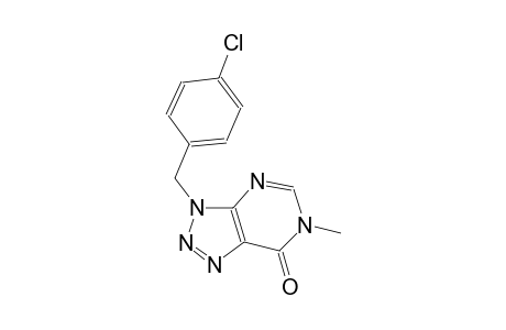 3-(4-chlorobenzyl)-6-methyl-3,6-dihydro-7H-[1,2,3]triazolo[4,5-d]pyrimidin-7-one