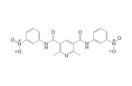 3,5-Bis[N-(3-nitrophenyl)-carbamoyl]-2,6-dimethylpyridine