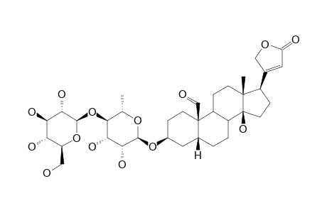3-O-BETA-D-GLUCOPYRANOSYL-(1->4)-ALPHA-L-RHAMNOPYRANOSYLCANNOGENIN
