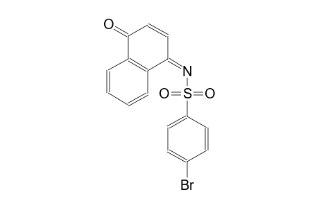 benzenesulfonamide, 4-bromo-N-[(1Z)-4-oxonaphthalenylidene]-