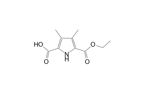 5-(ethoxycarbonyl)-3,4-dimethyl-1H-pyrrole-2-carboxylic acid