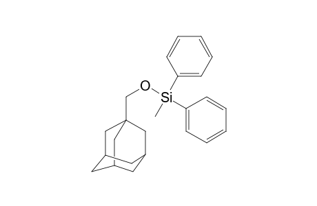(1-Adamantylmethoxy)(methyl)diphenylsilane
