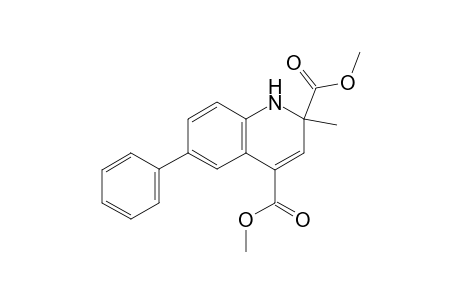 Dimethyl 6-phenyl-2-methyl-1,2-dihydroquinoline-2,4-dicarboxylate