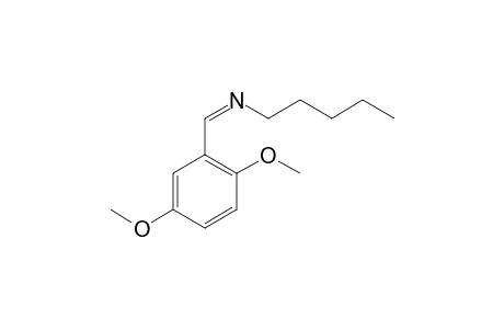 N-Pentyl-2,5-dimethoxybenzaldimine