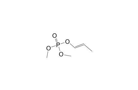Phosphoric acid, dimethyl 1-propenyl ester