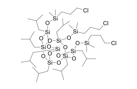 tris[(3-chloropropyl)dimethylsiloxy]hepta(isobutyl)silsesquioxane