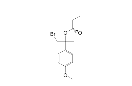 BUTANOIC-ACID-2-BROMO-1-(4-METHOXYPHENYL)-1-METHYLETHYLESTER