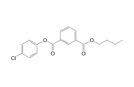 Isophthalic acid, butyl 4-chlorophenyl ester