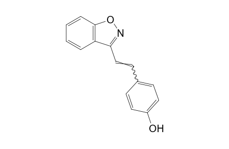 p-[2-(1,2-benzisoxazol-3-yl)vinyl]phenol