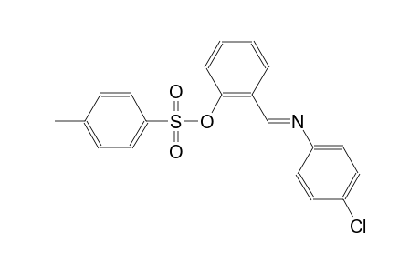 phenol, 2-[(E)-[(4-chlorophenyl)imino]methyl]-, 4-methylbenzenesulfonate (ester)