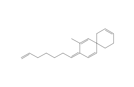 3-(6'-Heptenylidene)-2-methylspiro[5.5]undeca-1,4,8-triene