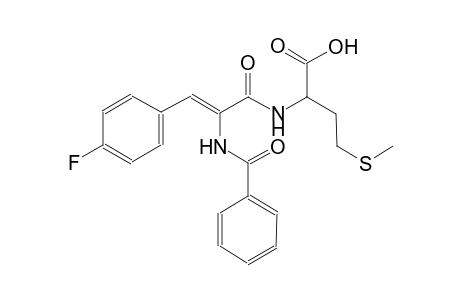 homocysteine, N-[(2Z)-2-(benzoylamino)-3-(4-fluorophenyl)-1-oxo-2-propenyl]-S-methyl-