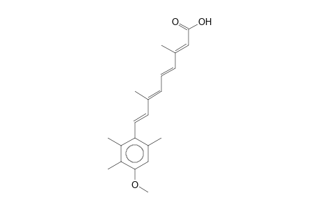 2,4,6,8-Nonatetraenoic acid, 9-(4-methoxy-2,3,6-trimethylphenyl)-3,7-dimethyl-, (all-E)-