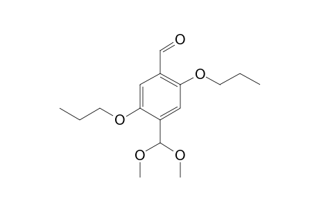 4-(dimethoxymethyl)-2,5-dipropoxybenzaldehyde