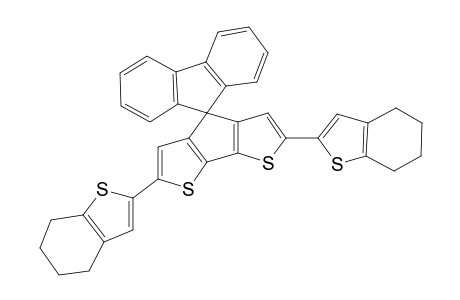 2,6-Bis(4,5,6,7-tetrahydrobenzo[b]thiophene-2-yl)spiro[cyclopenta[2,1-b:3,4-b']dithiophene-4,9'-fluorene]
