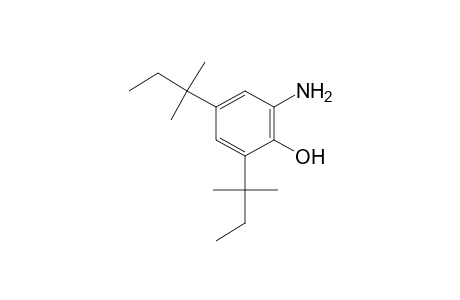 Phenol, 2-amino-4,6-bis(1,1-dimethylpropyl)-