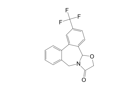 7,9-Dihydro-2-(trifluoromethyl)-6H-dibenz[c,e]oxazolo[3,2-a]azepine-7-one