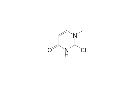2-Chloro-1,2-dihydro-1-methyl-4-oxopyrimidine
