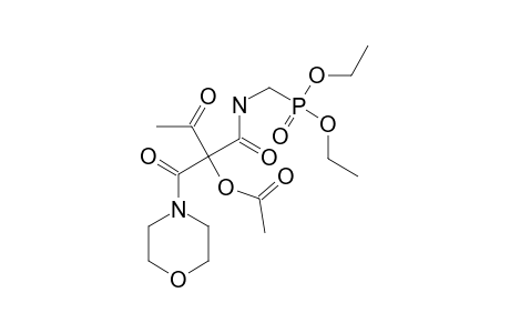 1-[(DIETHOXYPHOSPHORYL)-METHYLAMINO]-2-(MORPHOLINOCARBONYL)-1,3-DIOXO-BUTAN-2-YL-ACETATE