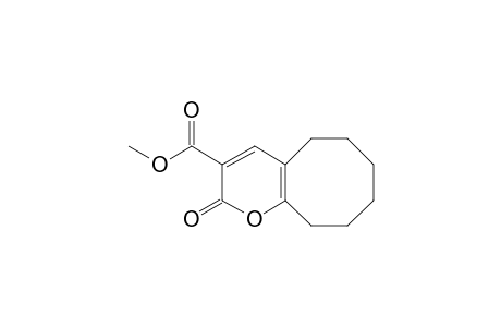 Methyl 2-oxo-2,5,6,7,8,9,10-heptahydrocycloocta[b]pyran-3-ylcarboxylate