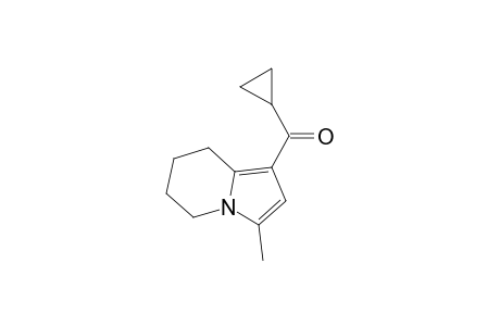 cyclopropyl-(3-methyl-5,6,7,8-tetrahydroindolizin-1-yl)methanone