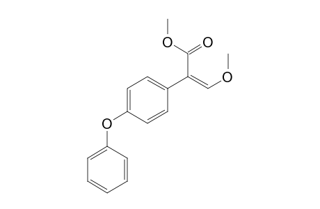 Benzeneacetic acid, alpha-(methoxymethylene)-4-phenoxy-, methyl ester, (E)-