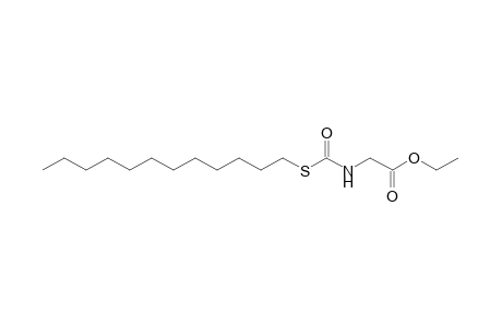 N-(thiocarboxy)glycine, N-(S-dodecyl) ethyl ester