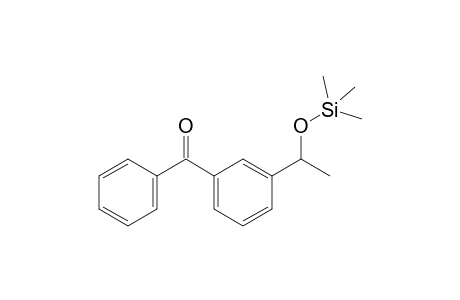 phenyl-[3-(1-trimethylsilyloxyethyl)phenyl]methanone