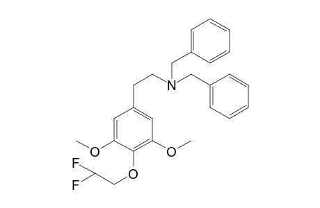 N,N-Dibenzyl-4-(2,2-difluoroethoxy)-3,5-dimethoxyphenethylamine