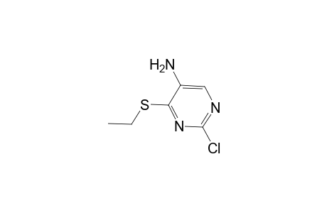 5-Pyrimidinamine, 2-chloro-4-(ethylthio)-