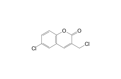 6-chloranyl-3-(chloromethyl)chromen-2-one