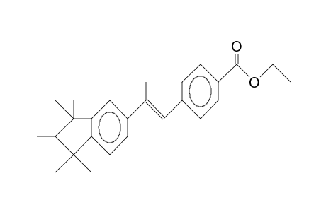 2-(1,1,2,3,3-Pentamethyl-indanyl-5)-1-(E)-(4-carbethoxy-phenyl)-propene