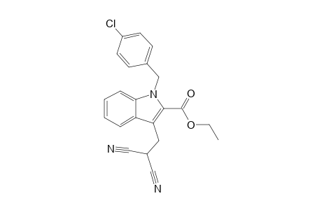ETHYL-1-(4-CHLOROBENZYL)-3-(2,2-DICYANOETHYL)-INDOLE-2-CARBOXYLATE