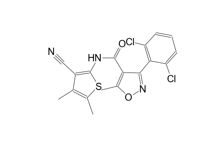 N-(3-cyano-4,5-dimethyl-2-thienyl)-3-(2,6-dichlorophenyl)-5-methyl-4-isoxazolecarboxamide