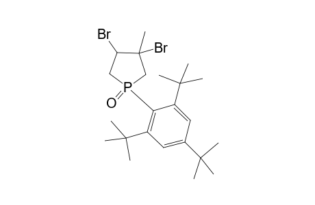 3,4-Dibromo-1-(2,4,6-tri-tert-butylphenyl)-3-methyl-3-phospholane 1-oxide