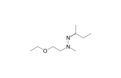 Methyl(.beta.-ethoxyethyl)hydrazone methylethylketone