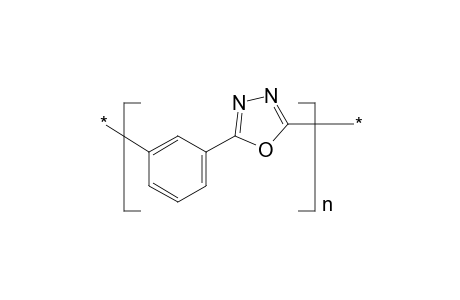 Poly(m-phenylene-1,3,4-oxadiazole)