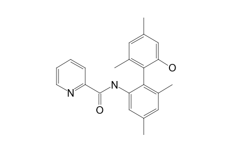 (S)-(-)-2-(2-PYRIDINYLCARBOXAMIDO)-2'-HYDROXY-4,4',6,6'-TETRAMETHYL-1,1'-BIPHENYL