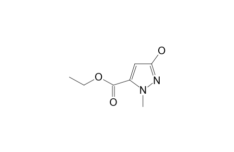 5-keto-2-methyl-1H-pyrazole-3-carboxylic acid ethyl ester