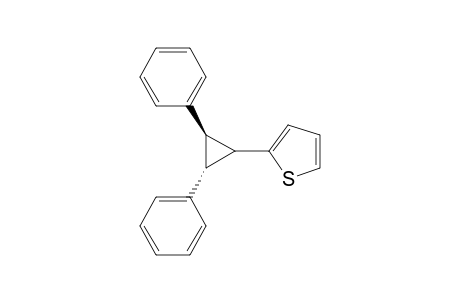 trans-2-(2,3-diphenylcyclopropanyl)thiophene