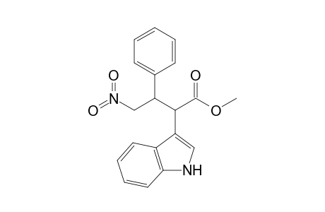 2-(1H-indol-3-yl)-4-nitro-3-phenyl-butyric acid methyl ester