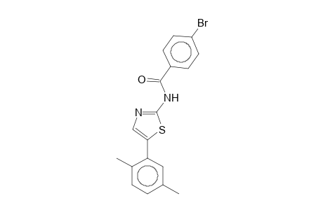 4-Bromo-N-[5-(2,5-xylyl)-2-thiazolyl]benzamide